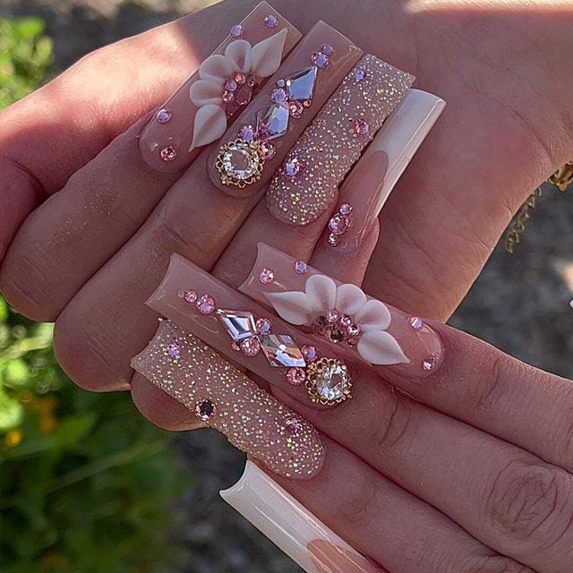 Vyensa False Nails Pink